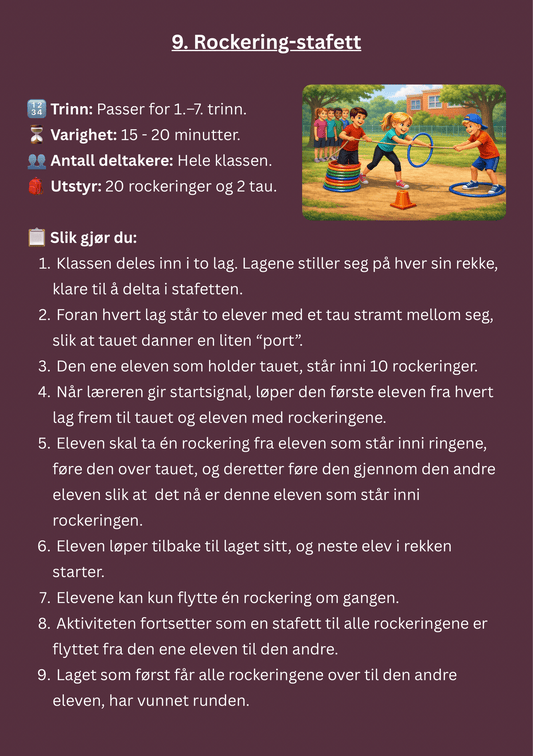 20 uteaktiviteter for 1.–7. trinn – eksempelside 1