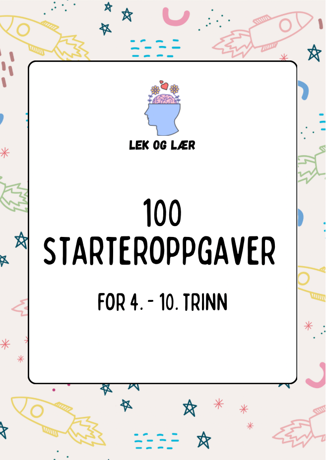 100 starteroppgaver for 4.–10. trinn – forsiden