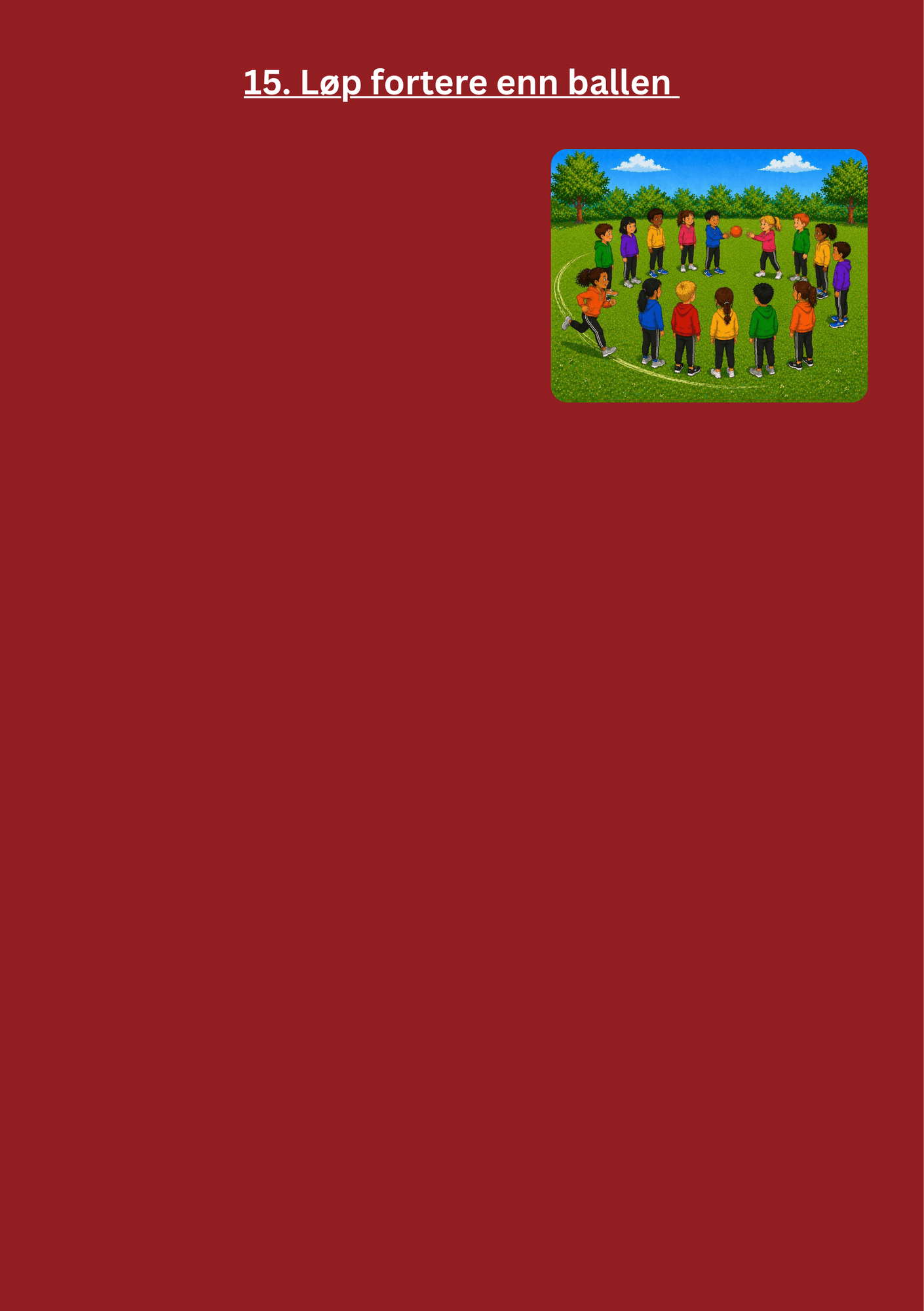 20 uteaktiviteter for 1.–7. trinn – eksempelside 2