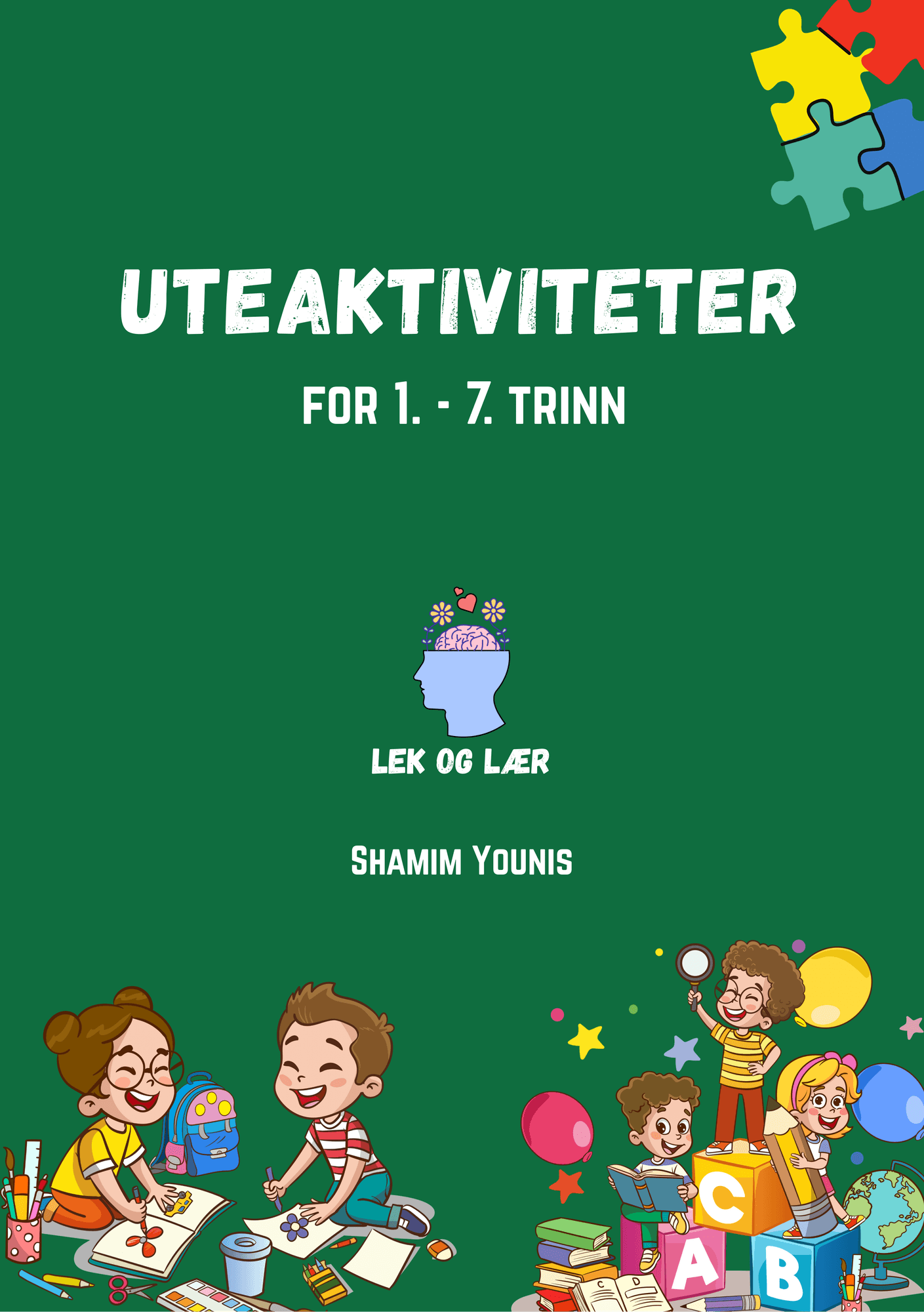20 uteaktiviteter for 1.–7. trinn – forsiden