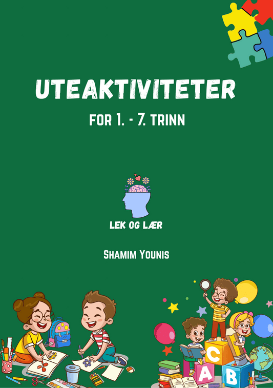 20 uteaktiviteter for 1.–7. trinn – forsiden