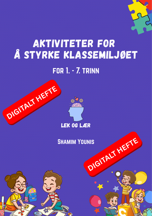 15 aktiviteter for godt klassemiljø – 1.–7. trinn – forsiden