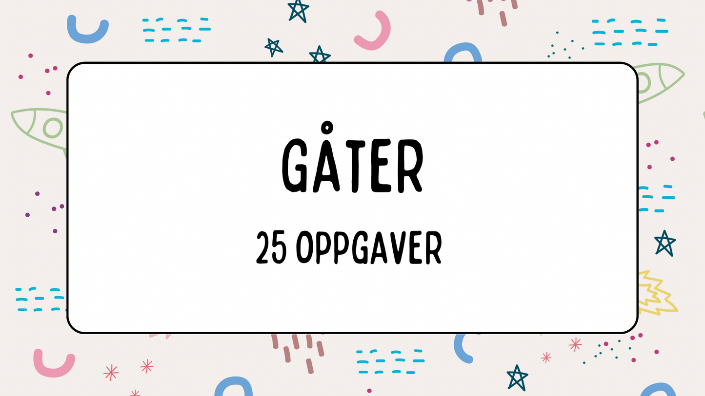 100 starteroppgaver - 4.-10. trinn